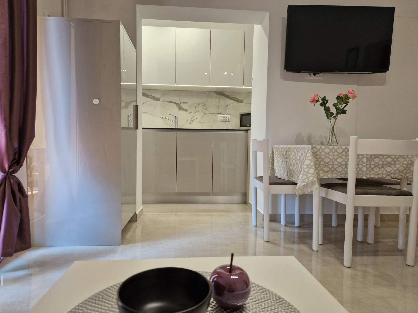 Charmantes Wohnung Sunshine BS - mit Balkon, 300 m vom Strand entfernt