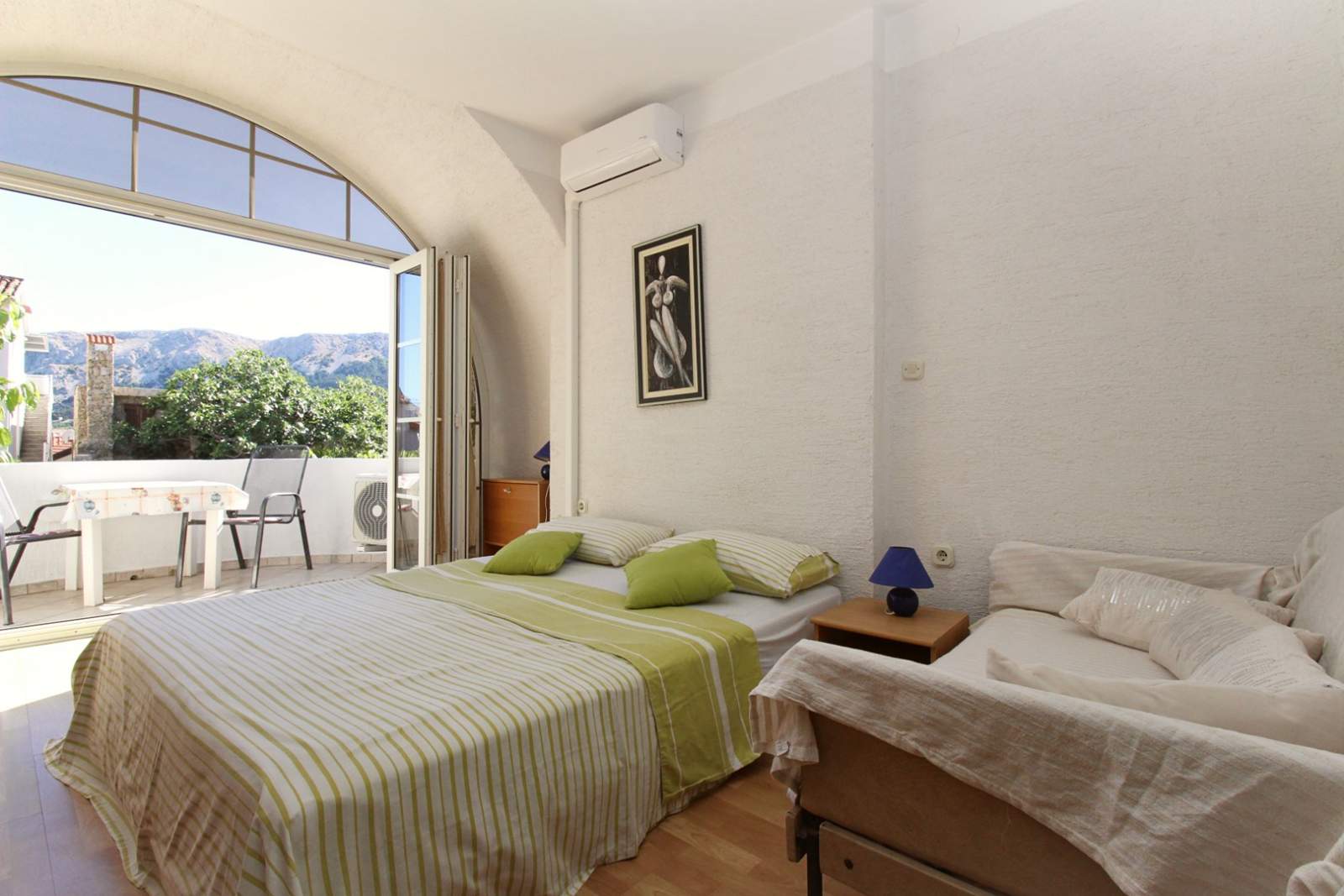 Studio Mul Nr. 5 Luk – für 2 Personen, mit Balkon