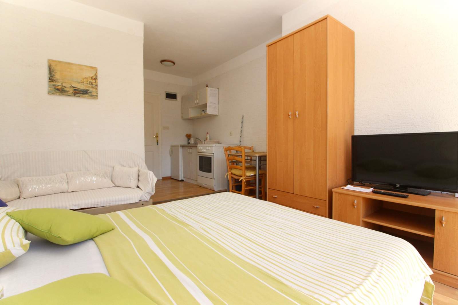 Studio Mul Nr. 5 Luk – für 2 Personen, mit Balkon